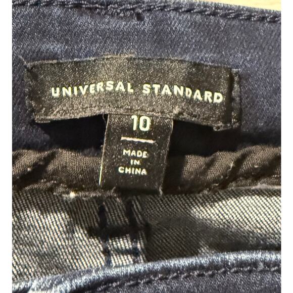 Universal Standard Seine High Rise Skinny Jeans 27 Inch Inseam, Size 10 - Picture 5 of 6